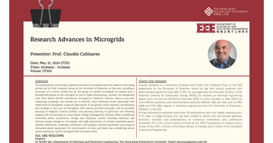 Research Advances in Microgrids
